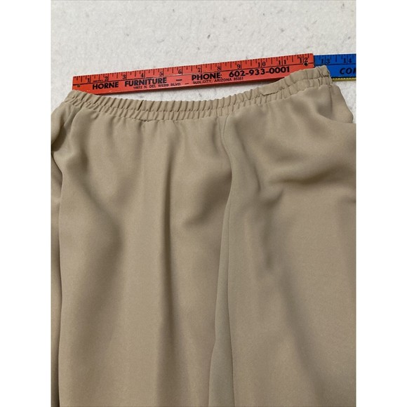 Special Occasion Skirt Suit Serbia Beige SZ 10P Lace Poly Crepe Poly - Picture 6 of 12